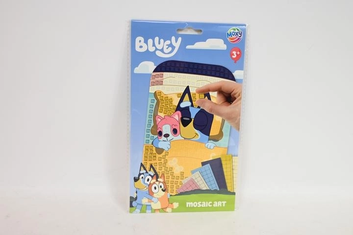Bluey kreativni mozaik A5 s pjenastim naljepnicama