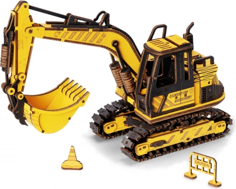 Robotime drvene 3D puzzle bager