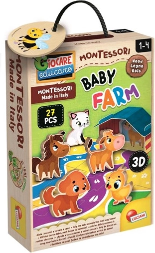 Montessori dječja drvena farma