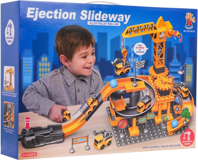 Konstrukcijski set gradilište s autićima i dodacima