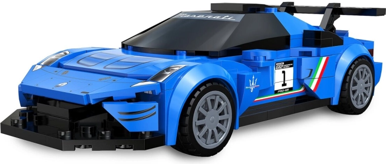 CaDA Maserati GT2 Building Set in 1:24 Scale, Blue