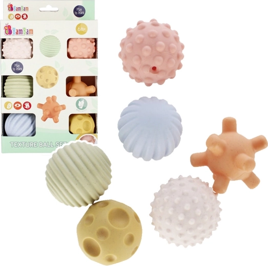 BAM BAM sensory balls for babies 6m+