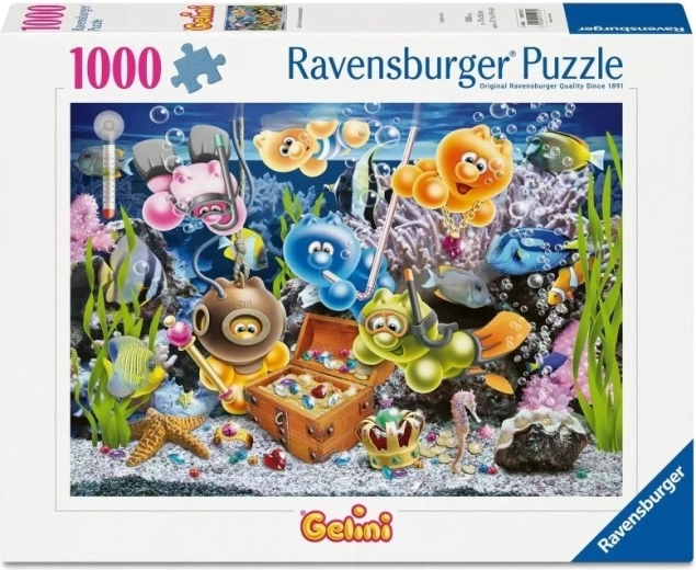 Ravensburger Gelini Puzzle: Underwater Fun, 1000 Pieces