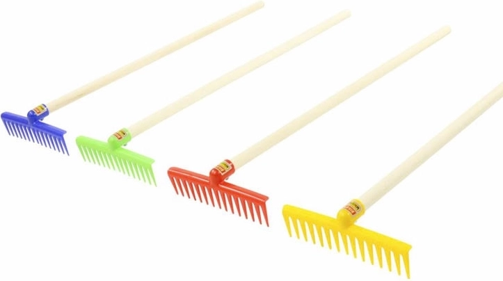 Dječje grablje s drvenom drškom 67 cm WADER-POLESIE