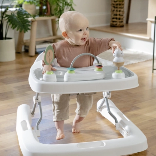 3-in-1: walker, push mode, and activity tray