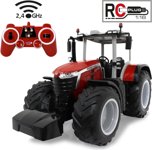 Remote-controlled Massey Ferguson 8S.285 tractor in 1:16 scale