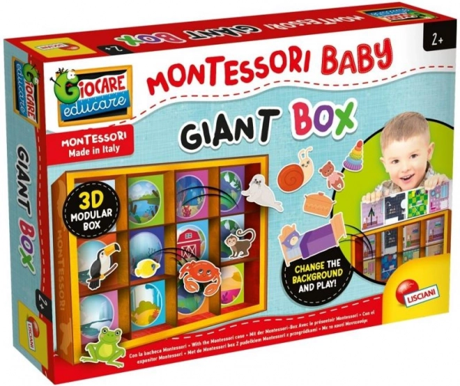 Montessori senzorička kutija za bebe – velika