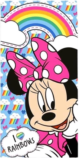 Dječji pamučni ručnik Disney Minnie Mouse 70 × 140 cm - 1 komad