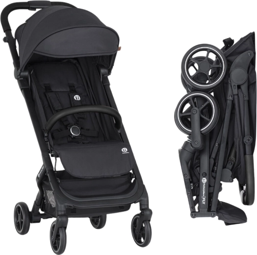 Petite&Mars sportska kolica Fly perfect black