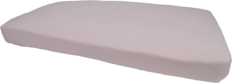 Lodger Slumber Solid plahta za kolijevku 40 × 80 cm powder