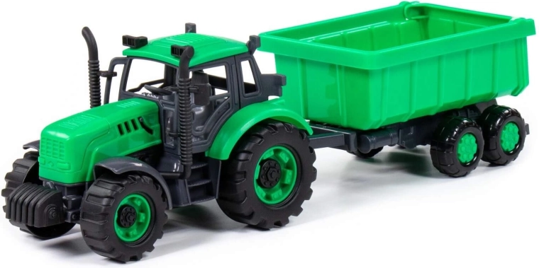 Dječji traktor Progress s prikolicom na zamašnjak - 1 komad