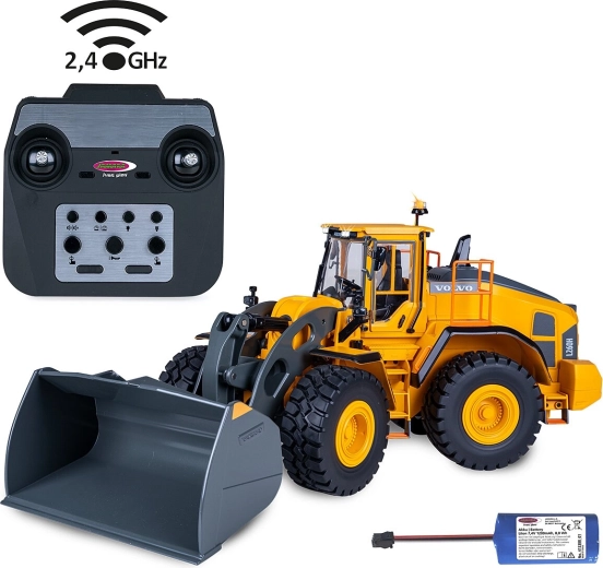 RC Volvo L260H Wheel Loader, Metal, 1:14, 2.4 GHz