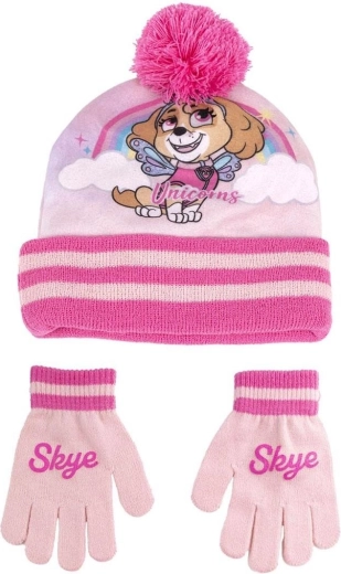 Set kape i rukavica Paw Patrol ružičasti, vel. 53 - 1 komad