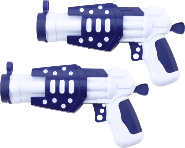 Dva ergonomska pištolja za dvoboj u paru