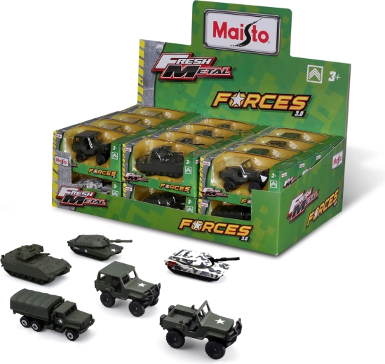 Maisto Military series metalni model vojnog vozila 1:64