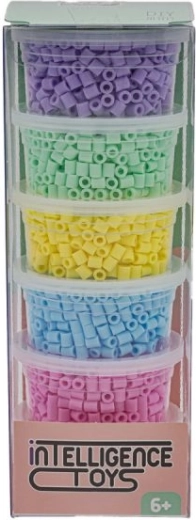 6 pastel colors clearly separated
