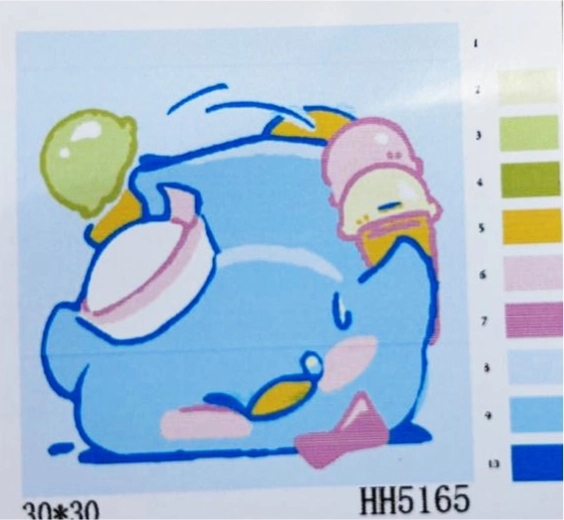 Dječji motivi šalju se nasumično