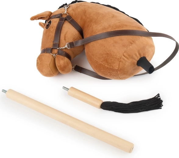 Sturdy wooden stick and easy disassembly