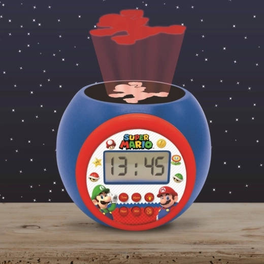 Projektor s motivom Super Mario