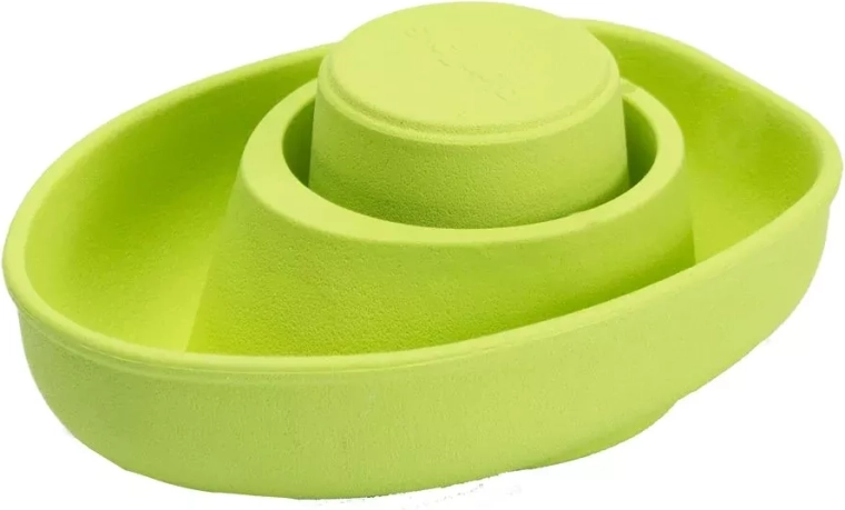 Gumeni brodić PlanToys zeleni - 1 komad