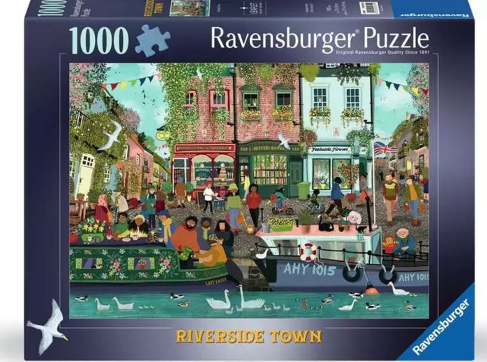 Ravensburger puzzle Grad Riverside 1000 dijelova