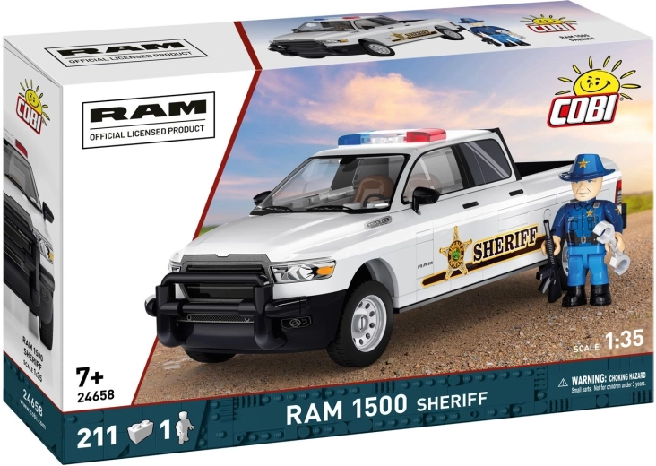 Cobi RAM 1500 Sheriff building set 1:35 (211 pieces) - 1 piece