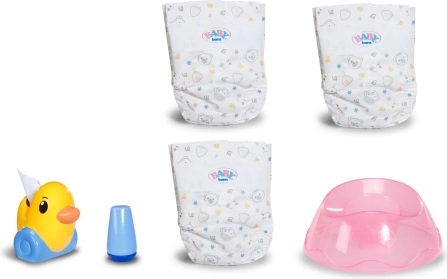 BABY born baby care set with potty for dolls