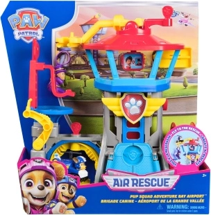 PAW Patrol Air Rescue Adventure Bay Airport with Chase Vehicle