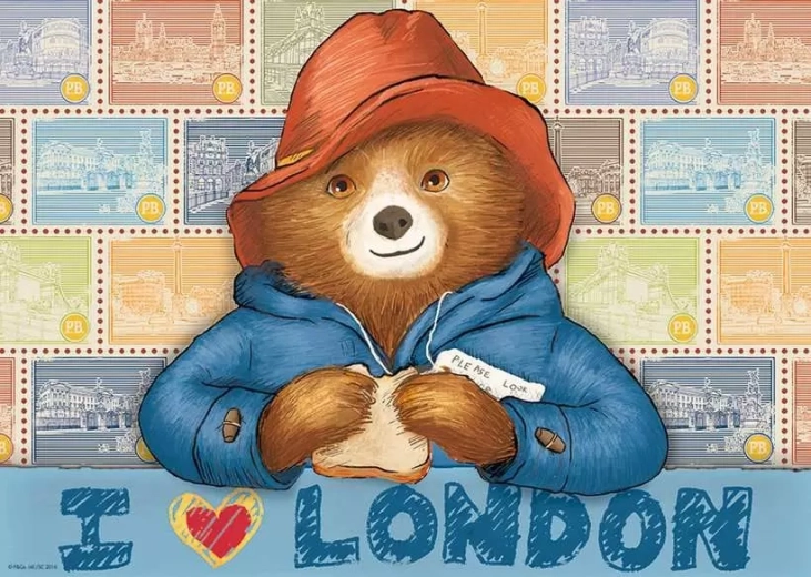 Ravensburger slagalica Medvjedić Paddington 1000 dijelova