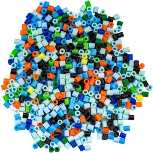 Colorful beads for a bold result