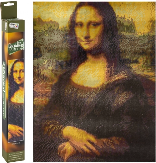 Dijamantno slikanje Mona Lisa 40x50 cm