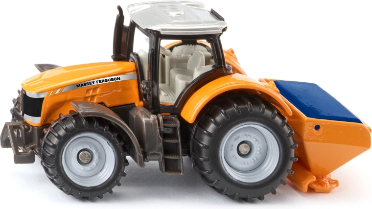 Siku traktor MASSEY FERGUSON s posipačem soli – blister