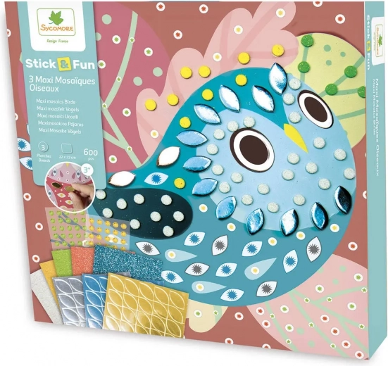 Stick & Fun mozaik Ptice