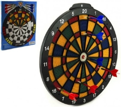 Ploča za pikado 40 cm sa 6 strelica