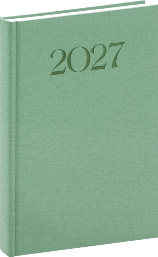 Notique Biella dnevni rokovnik 2027 zeleni 15 × 21 cm