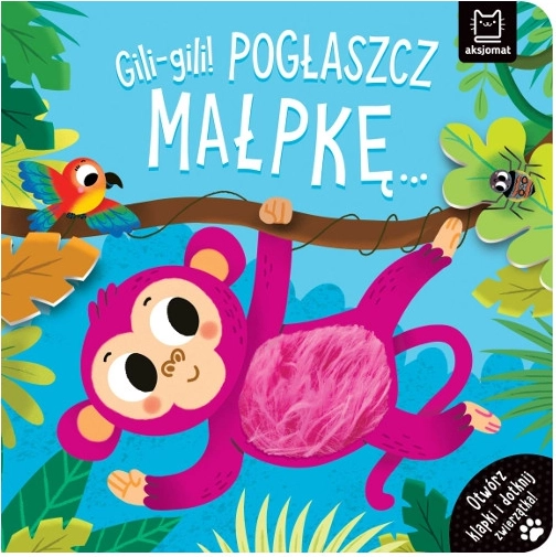 Gili-gili! Pomazi majmunčića – interaktivna taktilna knjižica za najmlađe