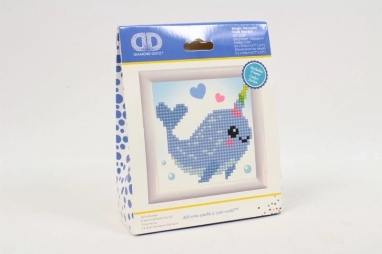 Diamond Dotz Magic narval – set za dijamantni vez