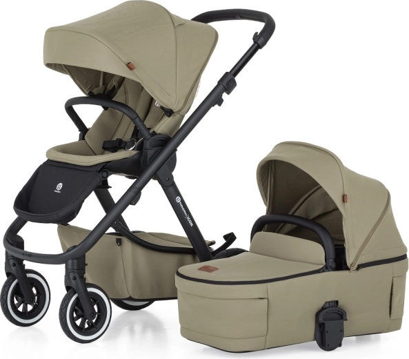 Petite&Mars kombinirana kolica Icon 2u1 dove grey lite air