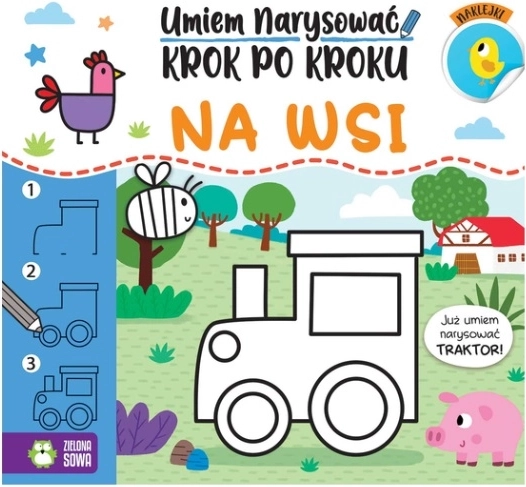 Znam nacrtati korak po korak: Na selu