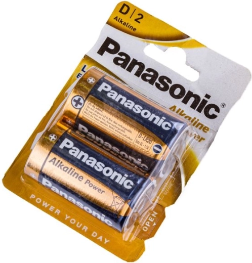 Alkalna baterija Panasonic LR20 (D) 1,5 V - blister 2 komada
