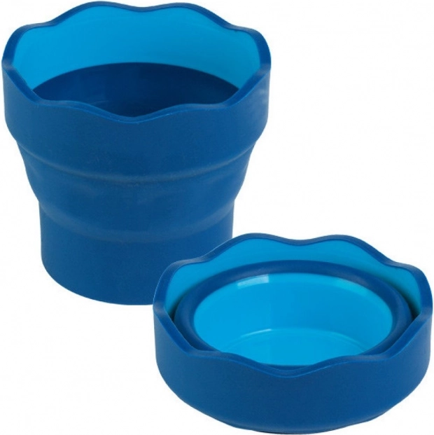 Sklopiva čaša za vodu Clic&Go plava od FABER-CASTELL