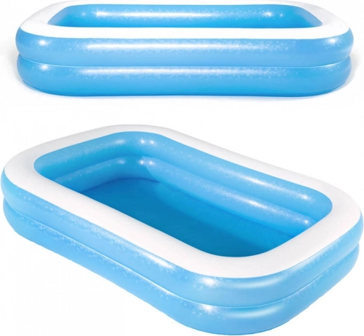napuhujući vrtni bazen Bestway, plavi, 262 × 175 × 51 cm
