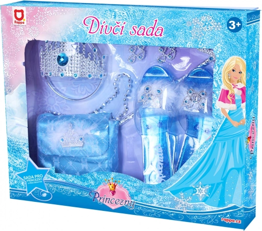 Set princeza Zimsko Kraljevstvo s torbicom i cipelama