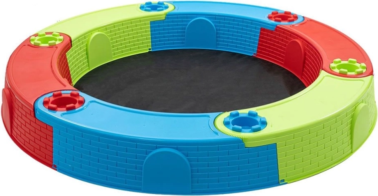 Veliko plastično sklopivo pješčalište NEW BABY Dvorac 170 cm