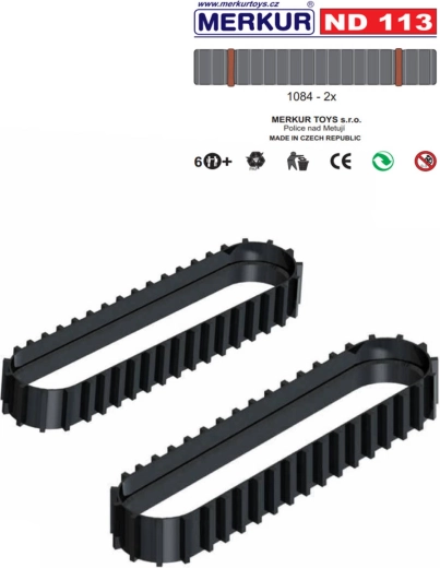 Merkur gumene gusjenice ND113 – rezervni dio