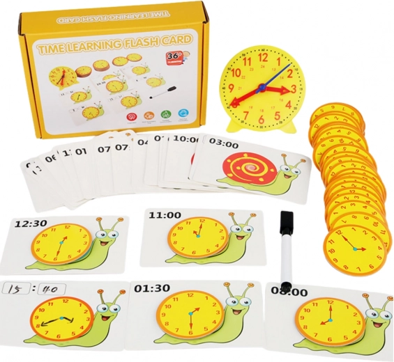 Pomagalo za učenje vremena - Sat i kartice