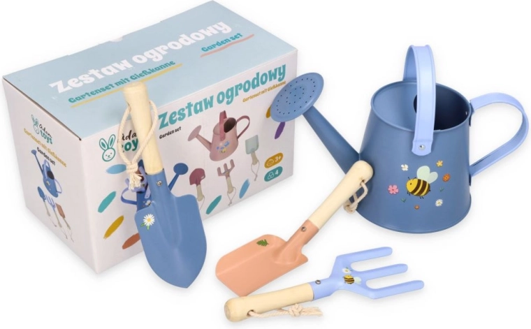 Adam Toys set vrtnog alata plavi