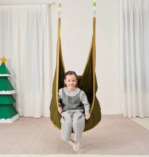 Gentle swinging for calm and relaxation