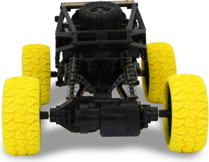 Durable DieCast body and rubber knobby tires