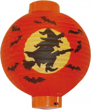 Dekorativni lampion vještica Halloween 20 cm na baterije